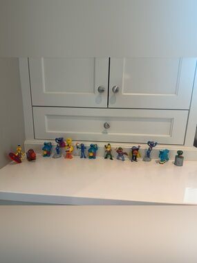 Sesame Street Character Figurine Lot